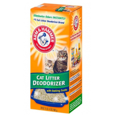 Освіжувач для котячих туалетів у вигляді порошку Arm&Hammer з содою