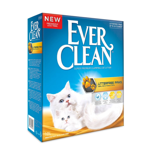 Ever Clean Litterfree Paws Clumping Ароматизований грудкуючий наповнювач "Чисті лапки" для довгошерстних котів