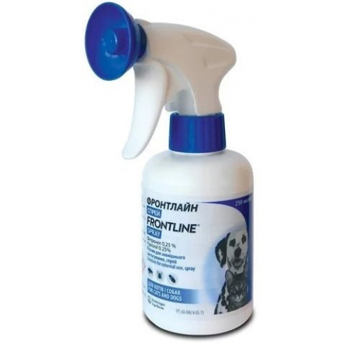 Frontline Spray (Фронтлайн Спрей) by Boehringer Ingelheim - Протипаразитарний спрей від бліх і кліщів для собак і котів