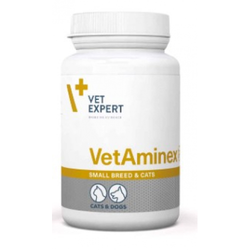 Vet Expert VetAminex Small Breed&catsКомплекс вітамінів і мінералів для котів і собак малих порід, 60 капс.