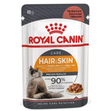 Royal Canin Hair & Skin Care корм для котів  в соусі.