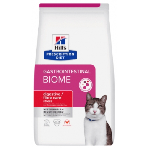 Hill's PRESCRIPTION DIET Gastrointestinal Biome Stress Сухий корм для котів при розладах травлення та для підтримки при дії стресових факторів, з куркою