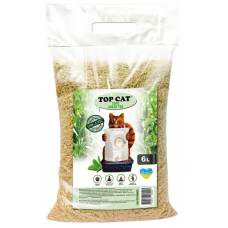 Наповнювач для котячого туалету Top Cat Tofu соєвий Зелений чай