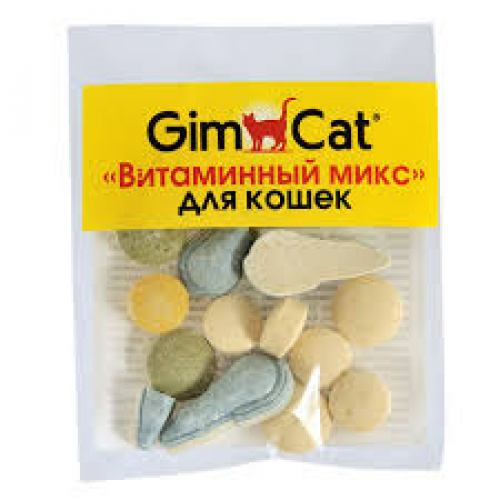 Вітаміни для кішок GimCat 12 табл.