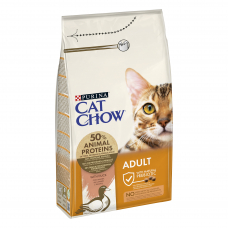 PURINA® CAT CHOW® (ПУРІНА КЕТ ЧАУ). З КАЧКОЮ. СУХИЙ ПОВНОРАЦІОННИЙ КОРМ ДЛЯ ДОРОСЛИХ КОТІВ 