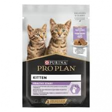 Консервований корм Purina Pro Plan Veterinary Diets Junior Nutrisavour Шматочки з індичкою для кошенят 85 г.