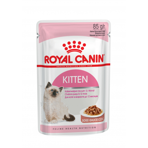 Royal Canin KITTEN IN GRAVY 0.085 кг. Вологий корм для кошенят з 4 до 12 місяців