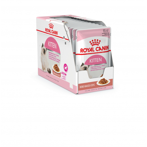 Royal Canin KITTEN IN GRAVY 0.085 кг. Вологий корм для кошенят з 4 до 12 місяців