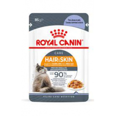 Royal Canin Hair & Skin Care корм для котів в желе.