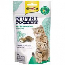 GimCat Nutri Pockets Котяча м'ята + Мультивітамін 60 г.