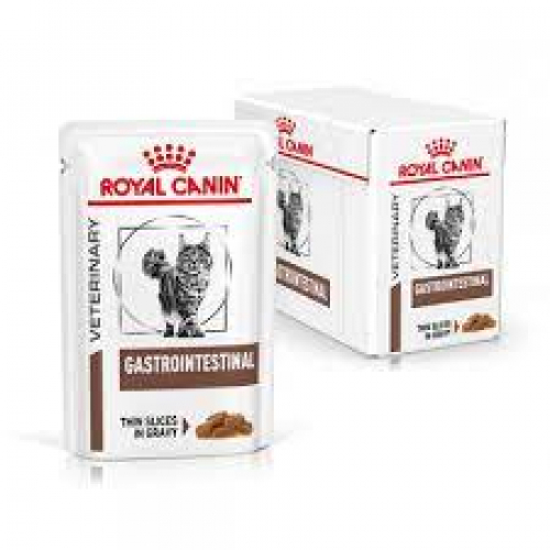 Вологий корм Royal Canin Gastro Intestinal при порушеннях травлення у кішок, 85 г.