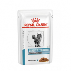 Консерви для кішок Royal Canin Sensitivity Control Feline Chicken with Rice 85 г