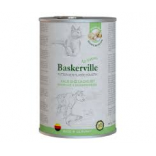 Вологий корм для котів Baskerville Holistic Kalb und Lachs Телятина та лосось 400 г.