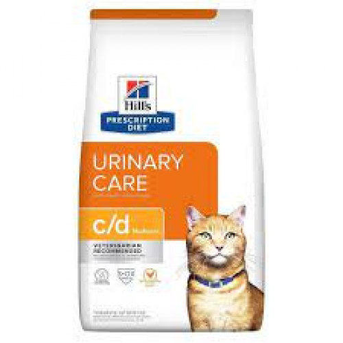 Hill’s Prescription Diet c/d Urinary Care Cухий корм для котів для догляду за сечовидільною системою, з куркою