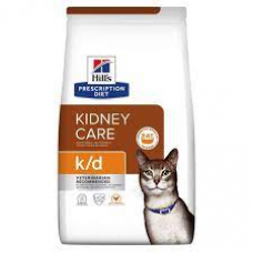 Hill’s Prescription Diet k/d Сухий корм для котів підтримання функції нирок, з куркою.
