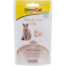 GimCat Skin and Coat Tabs - вітамінні таблетки Джімпет для кішок.