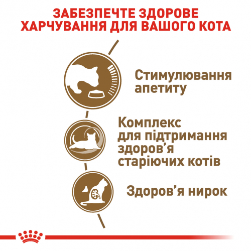 Сухий корм для зрілих котів старше 12 років Royal Canin Ageing +12