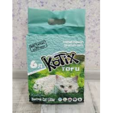 Наповнювач для котячого туалету Kotix Тофу Classic Соєвий грудкувальний 2.55 кг (6 л).