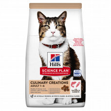 Hill's SCIENCE PLAN Adult Culinary Creations Сухий корм для дорослих котів, із лососем та морквою
