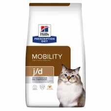 Hill’s PRESCRIPTION DIET Feline Mobility j/d Сухий корм для котів догляд за суглобами, з куркою