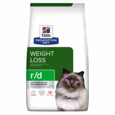 Hill’s PRESCRIPTION DIET r/d Сухий корм для котів для зниження ваги, з куркою