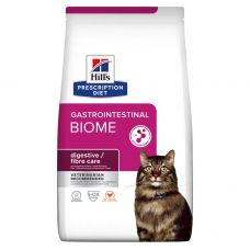 Hill’s Prescription Diet Gastrointestinal Biome Сухий корм для котів при захворюваннях шлунково-кишкового тракту, з куркою. Hill’s Prescription Diet Gastrointestinal Biome Сухий корм для котів при захворюваннях шлунково-кишкового тракту, з куркою.