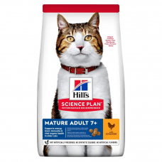 Hill's SCIENCE PLAN Mature Adult 7+ Сухий корм для зрілих котів від 7 років, з куркою