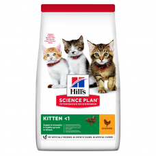Hill's SCIENCE PLAN Kitten Сухий корм для кошенят і кішок у період вагітності та лактації, з куркою