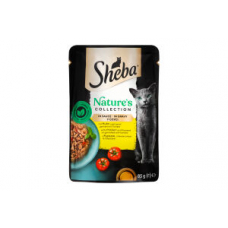 Sheba Nature's Collection З куркою, лляною олією та томатами у соусі 