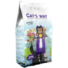 Наповнювач для котячого туалету Cat's Way Lavender бентонітовий Фіолетовий