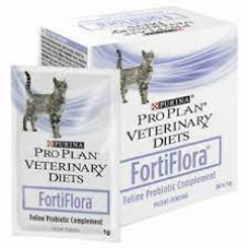 PURINA PROPLAN FortiFlora Feline Probiotic (ПУРІНА ПРОПЛАН ФортіФлора Фелін Пробіотик). Додатковий корм, що сприяє підтриманню нормальної мікрофлори шлунково-кишкового тракту дорослих кішок і кошенят