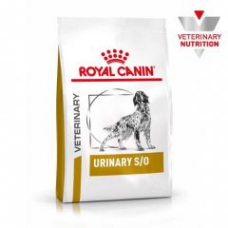 Сухий корм Royal Canin Urinary S/O при сечокам'яній хворобі у собак.