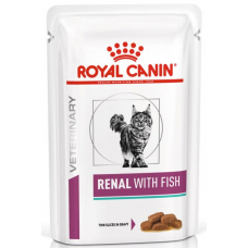 Вологий корм Royal Canin Renal при хронічній нирковій недостатності у кішок, тунець, 85 г