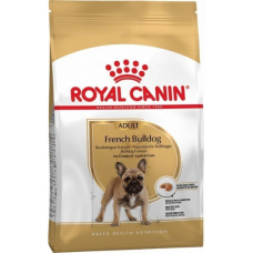 Сухий повнораційний корм Royal Canin French Bulldog Adult для дорослих собак породи Французький бульдог віком від 12 місяців.