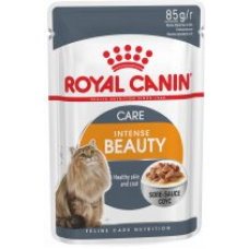 Royal Canin intense BEAUTY IN GRAVY Вологий корм для дорослих котів віком від 12 місяців для підтримання здоров’я шкіри та краси шерсті