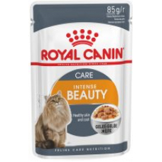 Royal Canin INTENSE BEAUTY IN JELLY Вологий корм для дорослих кішок у віці від 12 місяців для підтримки здоров'я шкіри і краси шерсті