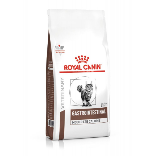 Royal Canin GASTRO INTESTINAL MODERATE CALORIE CAT корм з помірним вмістом енергії для дорослих котів при порушеннях травлення