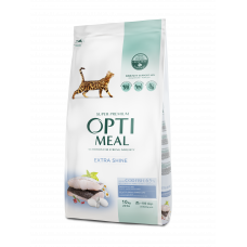 OPTIMEAL™. Повнораціонний сухий корм для дорослих котів  з високим вмістом тріски