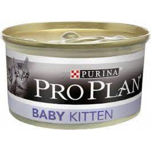 PRO PLAN® BABY KITTEN (ПРО ПЛАН БЕЙБІ КІТТЕН). МУС З КУРКОЮ. КОНСЕРВОВАНИЙ ПОРЦІЙНИЙ ПОВНОРАЦІОННИЙ КОРМ ДЛЯ КОШЕНЯТ ПІСЛЯ ВІДЛУЧЕННЯ ВІД МАТЕРІ