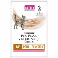 Вологий корм для кішок Pro Plan NF Renal Function при хронічній хворобі нирок, з лососем 85г.