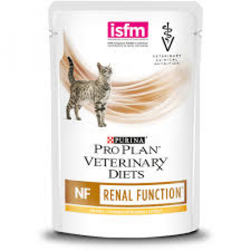 Вологий корм для кішок Pro Plan NF Renal Function при хронічній хворобі нирок, з куркою 85г.